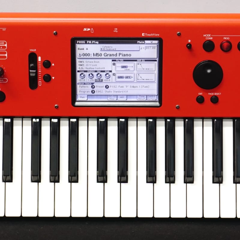 Korg M50 Limited Edition Red! - used Korg    Digital           Synth