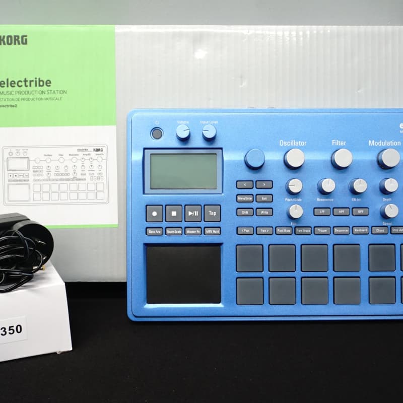Korg Electribe 2 Blue - used Korg          Sequencer     Synth