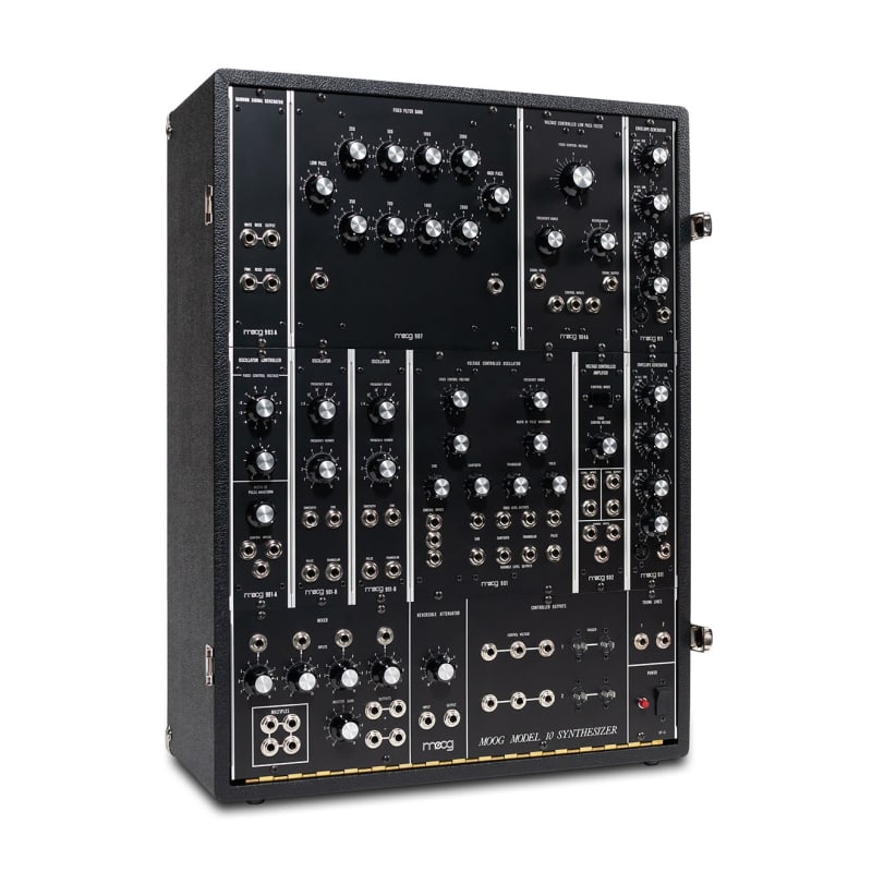 2019 - Present Moog Model 10 Modular Synthesizer Reissue Black - new Moog             Modular Synthesizer