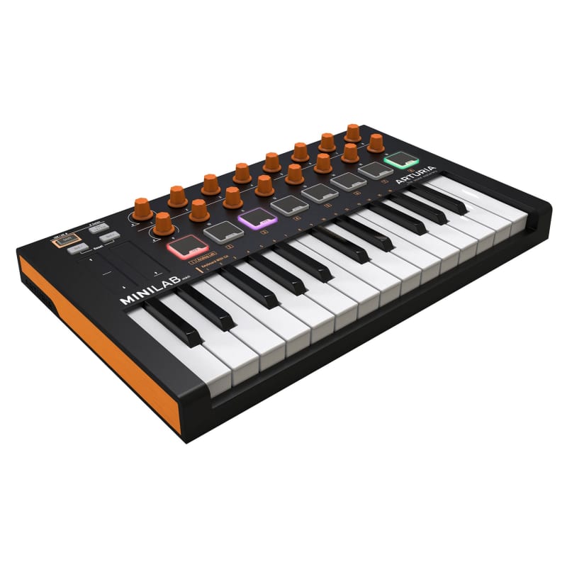 Arturia MiniLab MKII 25 Key Controller - Limited Edition Orang... - new Arturia        MIDI Controllers