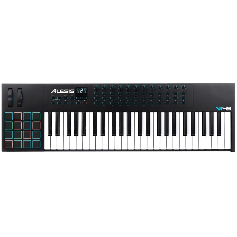 Alesis Alesis Vi49 Advanced 49-Key USB/MIDI Keyboard Controller - new Alesis        MIDI Controllers      Keyboard