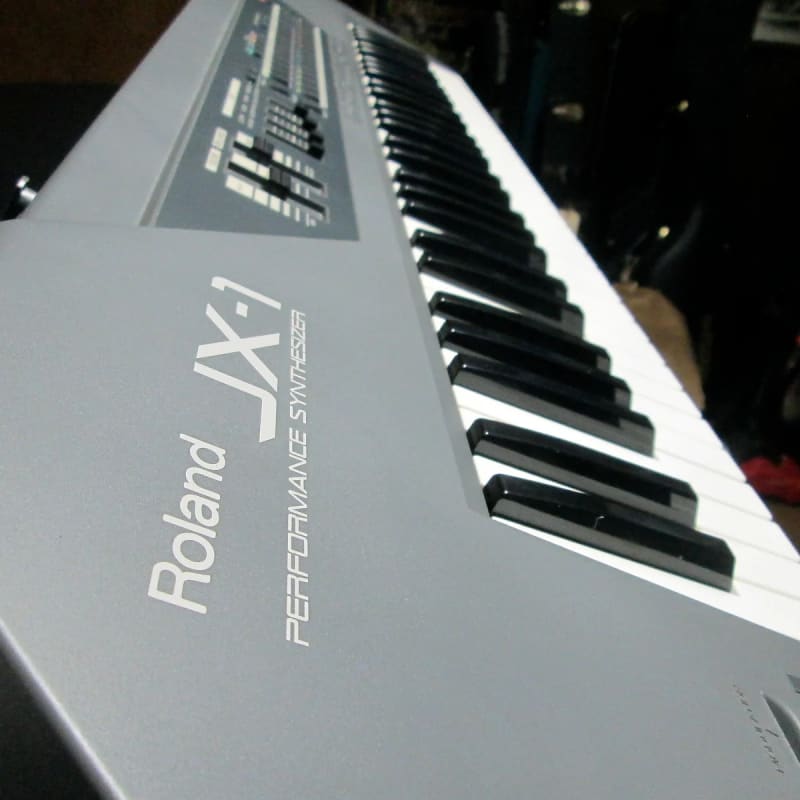 circa early 90s Roland jx-1 61-key performance model Grey - used Roland  Vintage Synths            Keyboard