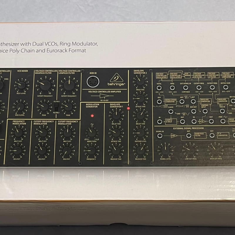 2019 - Present Behringer K-2 Analog Semi-Modular Synthesizer B... - used Behringer            Analog Modular  Synth