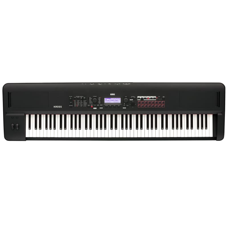 Korg Kross 2 88-MB 88 Key Synthesizer Workstation Matte Black - new Korg              Synthesizer