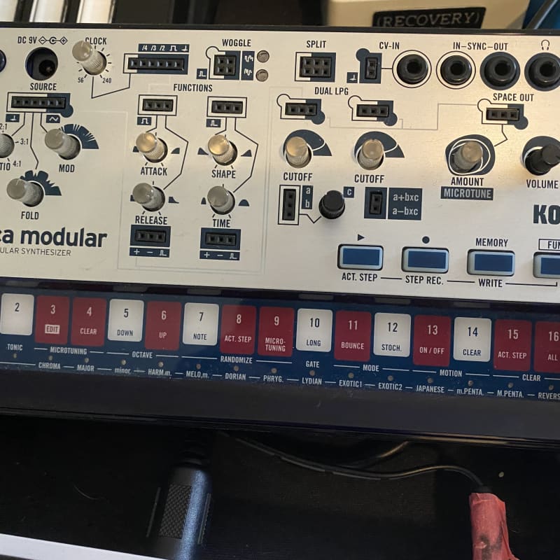 2019 - Present Korg Volca Modular Silver - used Korg            Analog   Synth