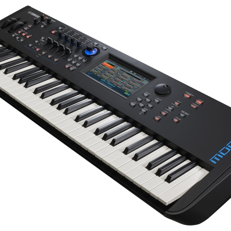 2022 - Present Yamaha MODX6+ 61-Key 16-Voice Synthesizer Black - New Yamaha             Synth