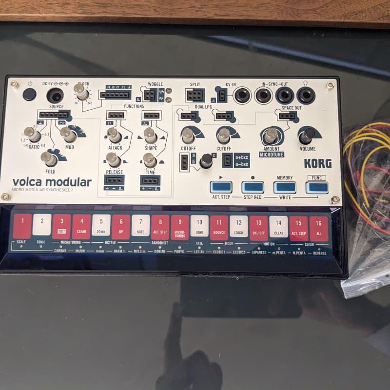 2019 - Present Korg Volca Modular Silver - used Korg             Modular  Synth