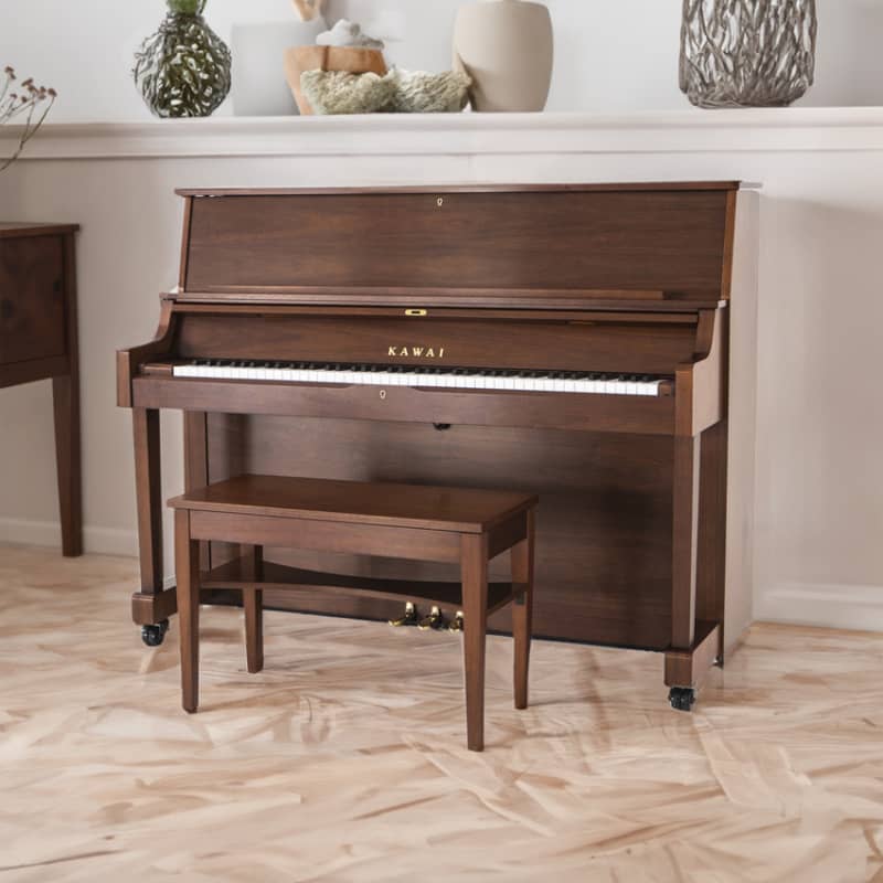 Kawai 46 ST-1 Upright Institutional Piano | Satin Walnut - used Kawai       Digital Piano