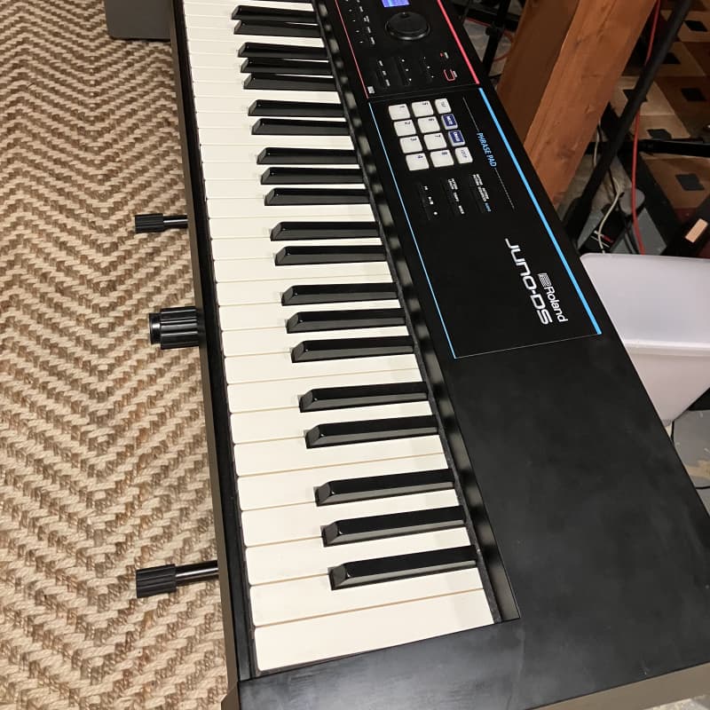 2018 - Present Roland Juno DS88 Synthesizer Black - Used Roland  Keyboard