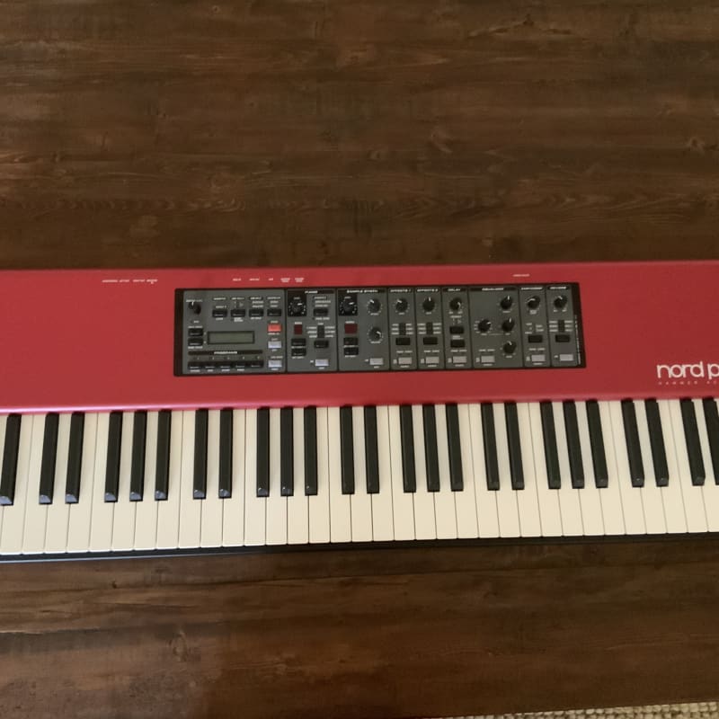 Nord 2 HP 73-key Digital Piano and Synthesizer Red - used Nord            Digital Piano  Synthesizer