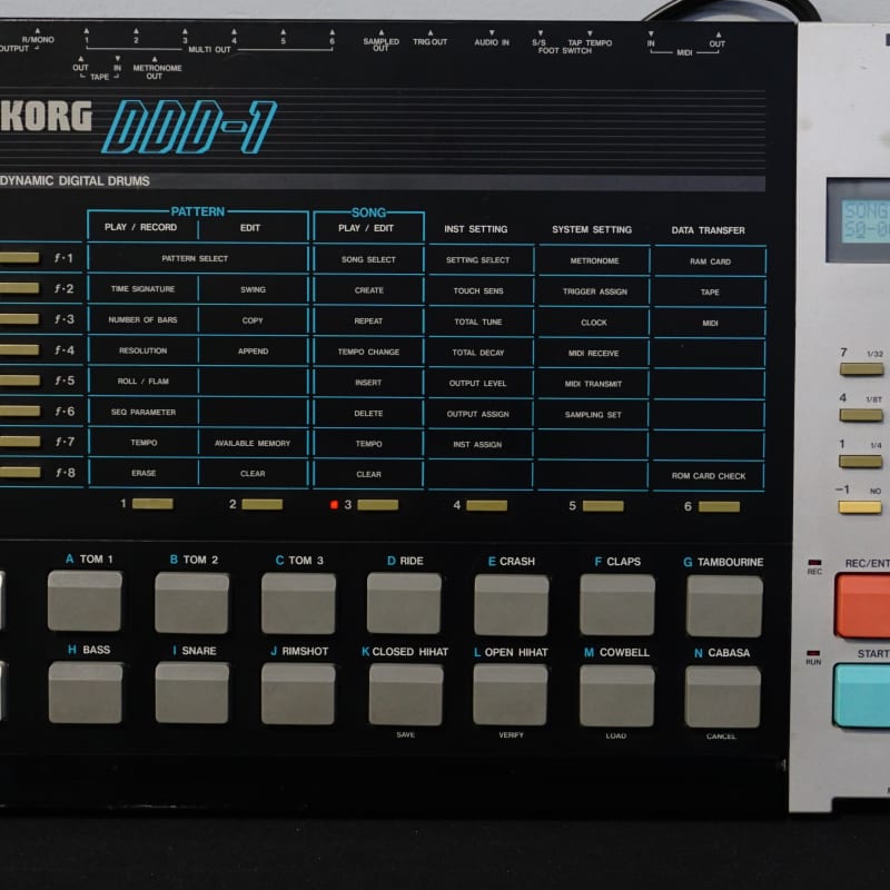 Korg DDD-1 - used Korg    Digital       Drum Machine