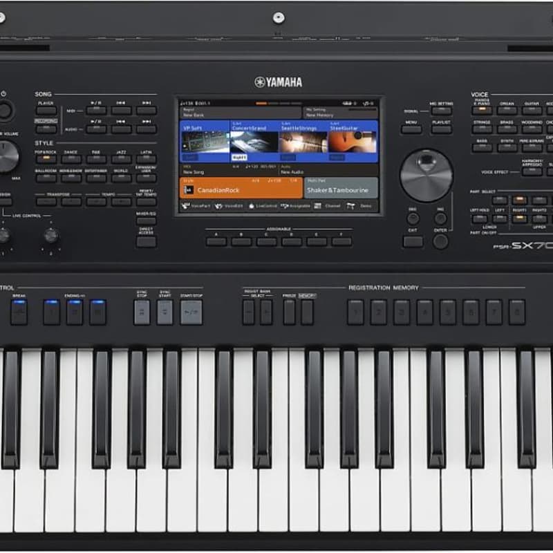 0 Yamaha PSRSX700 Black - New Yamaha  Keyboard