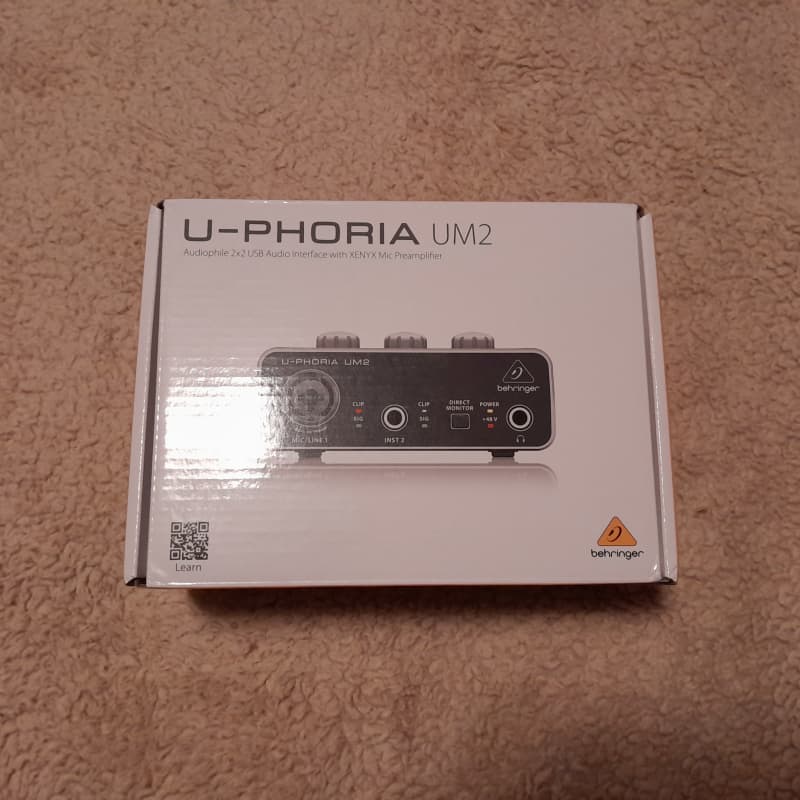 2013 - Present Behringer U-Phoria UM2 2x2 USB Audio Interface ... - Used Behringer       USB Audio Interface