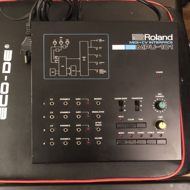 Roland MPU-101 - Used Roland     Midi