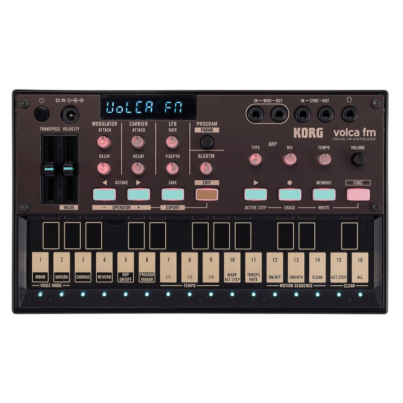 Korg Volca FM 2 Synthesizer with Sequencer Synth - new Korg          Sequencer     Synth