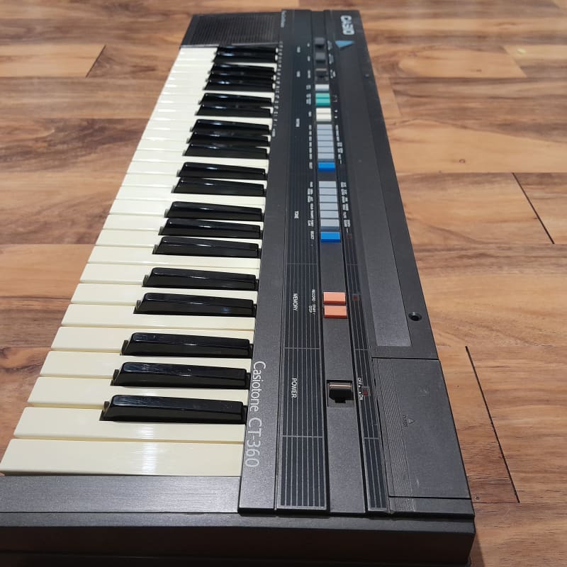 1980s Casio CT-360 Casiotone 49-Key Synthesizer Black - Used Casio             Synth