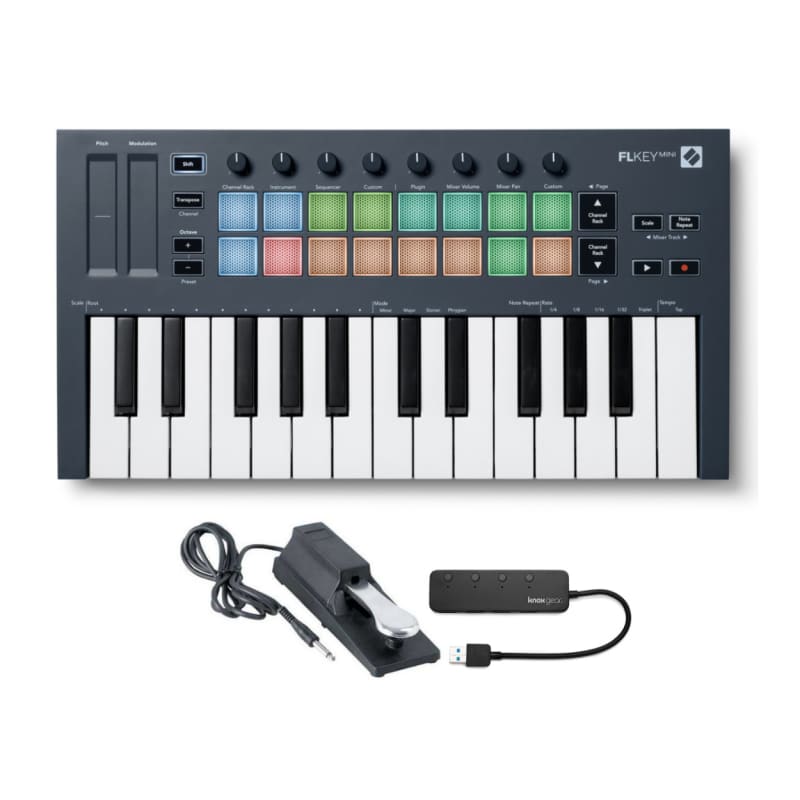 Novation Novation FLkey Mini MIDI Keyboard Controller for FL S... - new Novation        MIDI Controllers      Keyboard