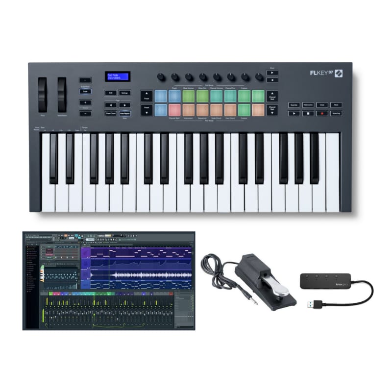 Novation Novation FLkey 37 37-Key MIDI Keyboard Controller for... - new Novation        MIDI Controllers      Keyboard