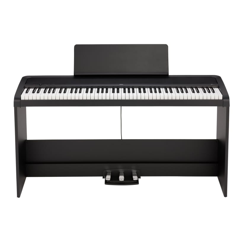 Korg B2SPBK 88-Key Digital Piano With Stand Black - new Korg    Digital   Digital Piano