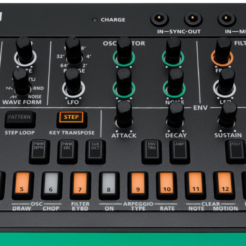 Roland S-1 Black/Green - new Roland               Synth