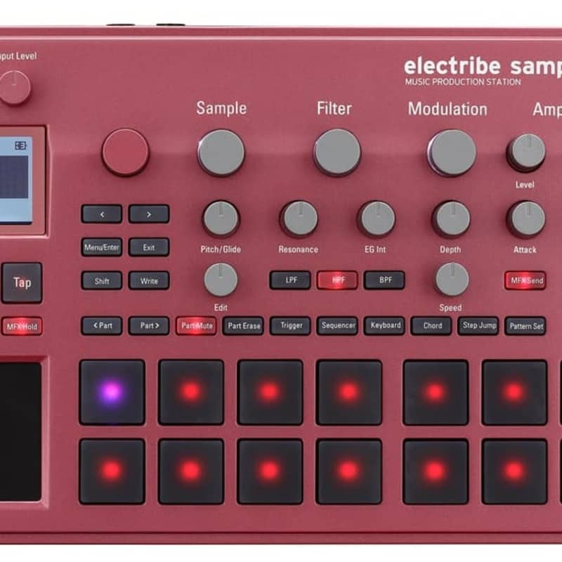 Korg Electribe Sampler Music Production Staion Red - new Korg         Sampler