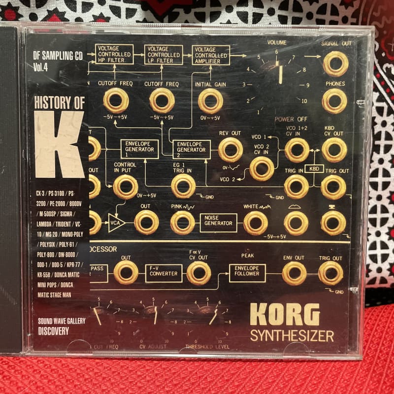 Korg Sampling CD - used Korg           Drum Machine    Synth