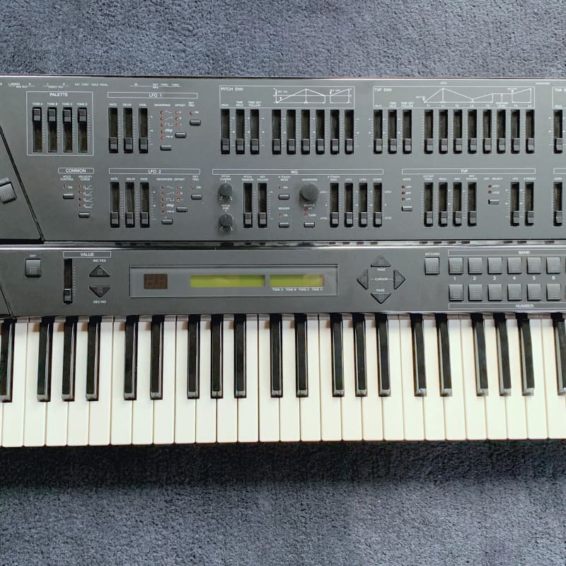 1990 Roland JD-800 Black (Custom) - used Roland   Vintage Instrument