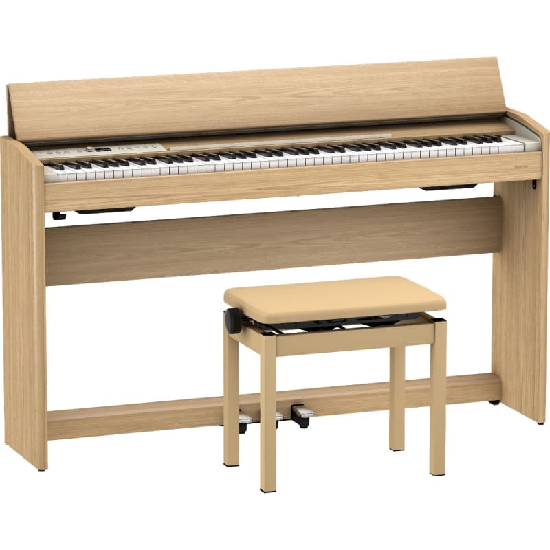 2022 Roland F701 Light Oak Light Oak - New Roland Piano