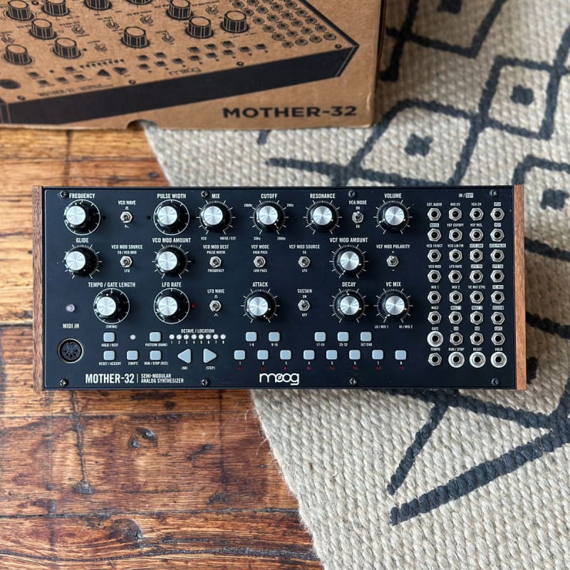 Moog Mother-32 Analog Synthesizer Black - Used Moog      Vintage       Synth