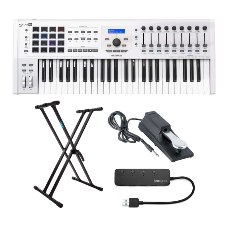 Arturia Arturia KeyLab MkII 49 Keyboard Controller Bundle, Gea... - new Arturia        MIDI Controllers      Keyboard