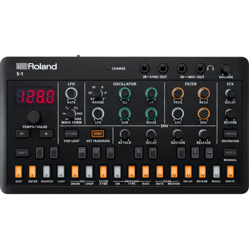 Roland Roland S-1 AIRA Compact Tweak Synthesizer - New Roland             Synth