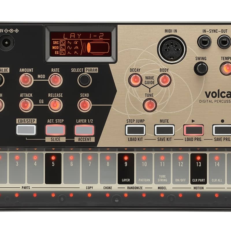 Korg VOLCADRUM Synth - new Korg               Synth