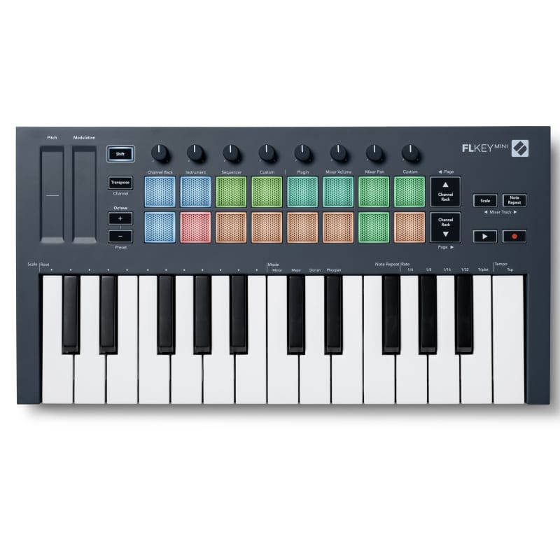 Novation FLkey Mini MIDI Keyboard for FL Studio - new Novation              Keyboard