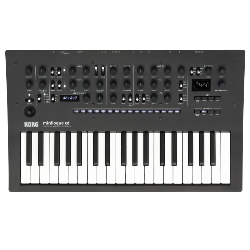 2019 Korg Minilogue XD Black - new Korg            Analog