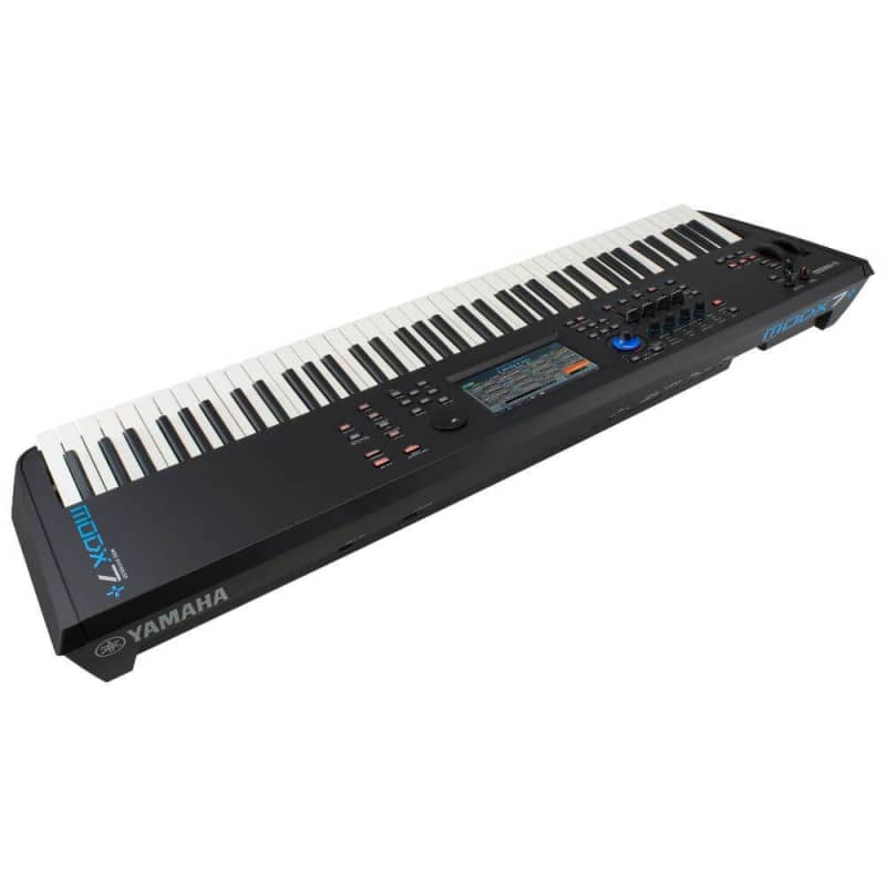 2022 - Present Yamaha MODX7+ 76-Key 16-Voice Synthesizer Black - Used Yamaha             Synth