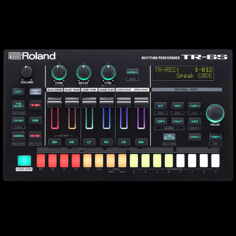 Roland TR-6S Rhythm Performer - new Roland           Drum Machine