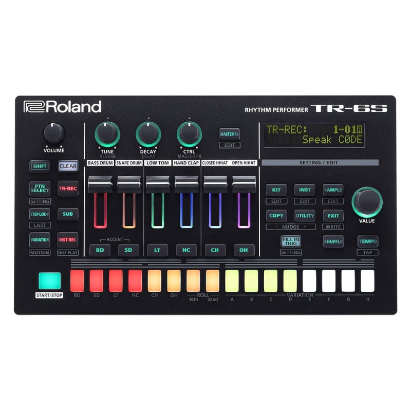 Roland TR-6S Rhythm Performer Drum Machine - new Roland           Drum Machine