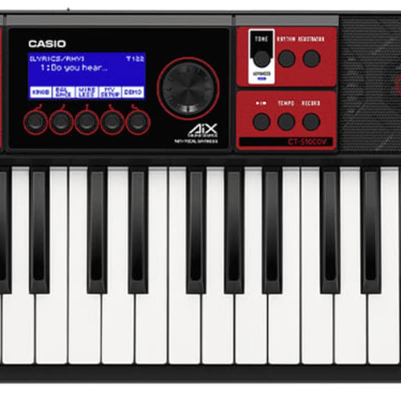 Casio CT-S1000V - 61-Key Vocal Synthesizer Keyboard - Black Synth - new Casio              Keyboard Synth