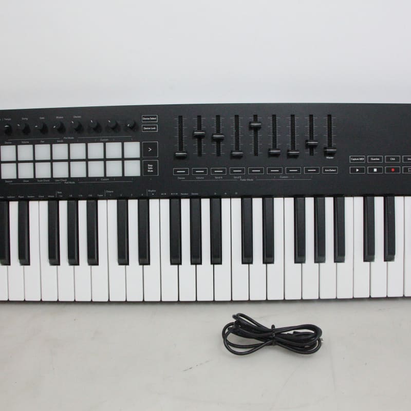 2020 - Present Novation Launchkey 49-Key MkIII Keyboard Contro... - used Novation        MIDI Controllers      Keyboard