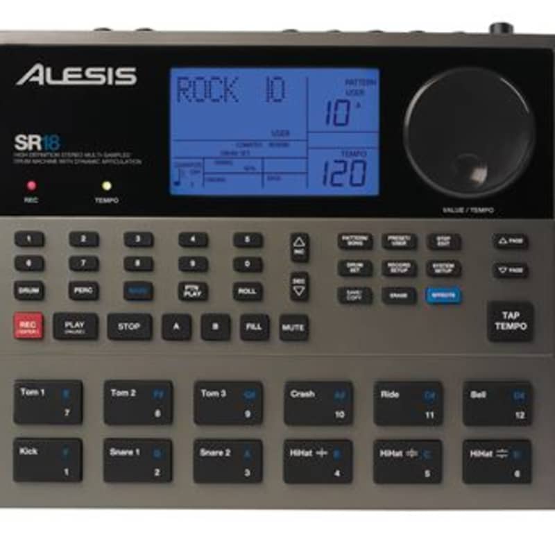 Alesis Alesis SR18 Portable Drum Machine - new Alesis           Drum Machine