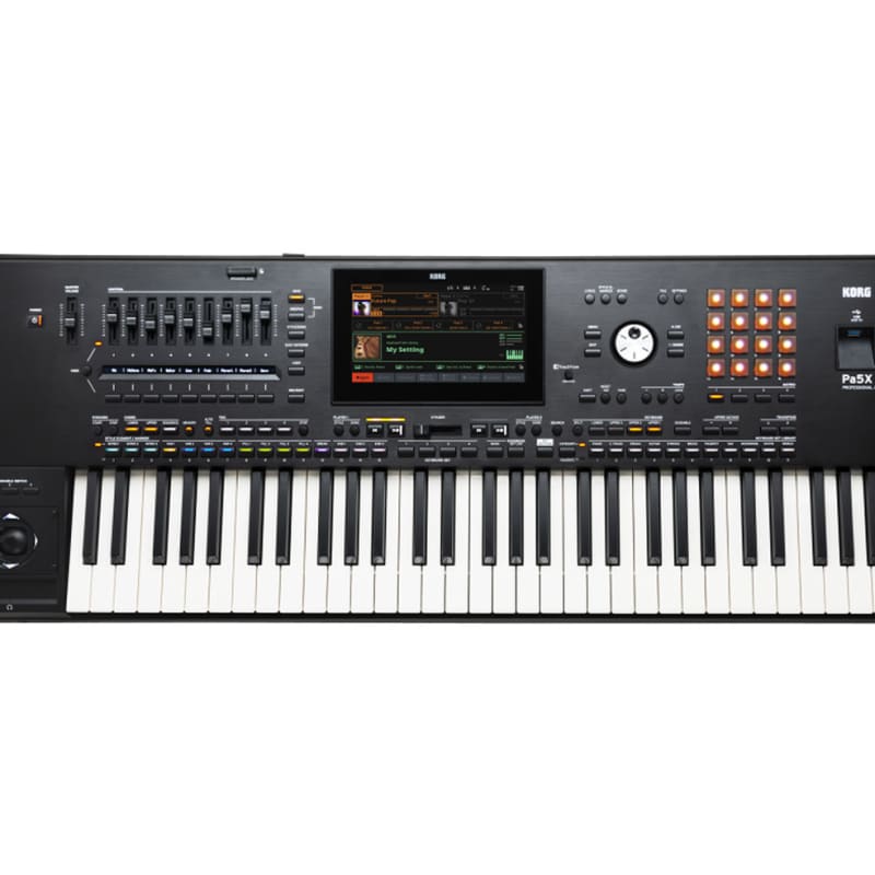 Unknown PA5x61 61-Key Professional Arranger w/ Color Touch Sc... - Used Korg  Keyboard