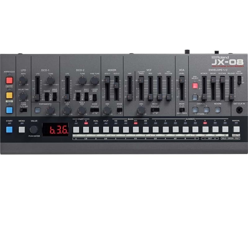 Roland JX-08 Boutique Series Sequencer JX-8P Sound Module - new Roland          Sequencer