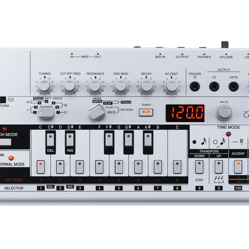 Roland TB-03 - new Roland               Synth