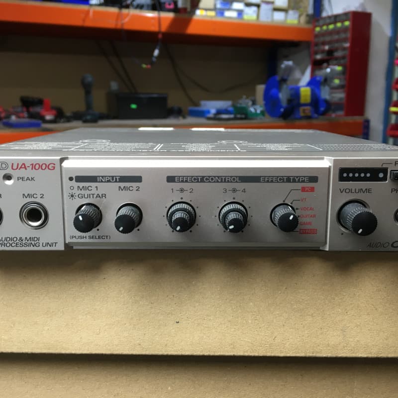 1997 Roland ED UA-100 G Usb Interface Silver - Used Roland     Midi