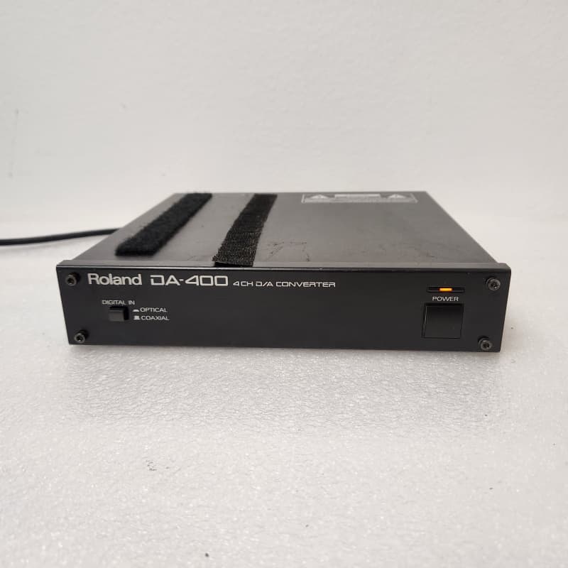 Roland DA-400 4 Channel D/A Converter - Used Roland        Analog