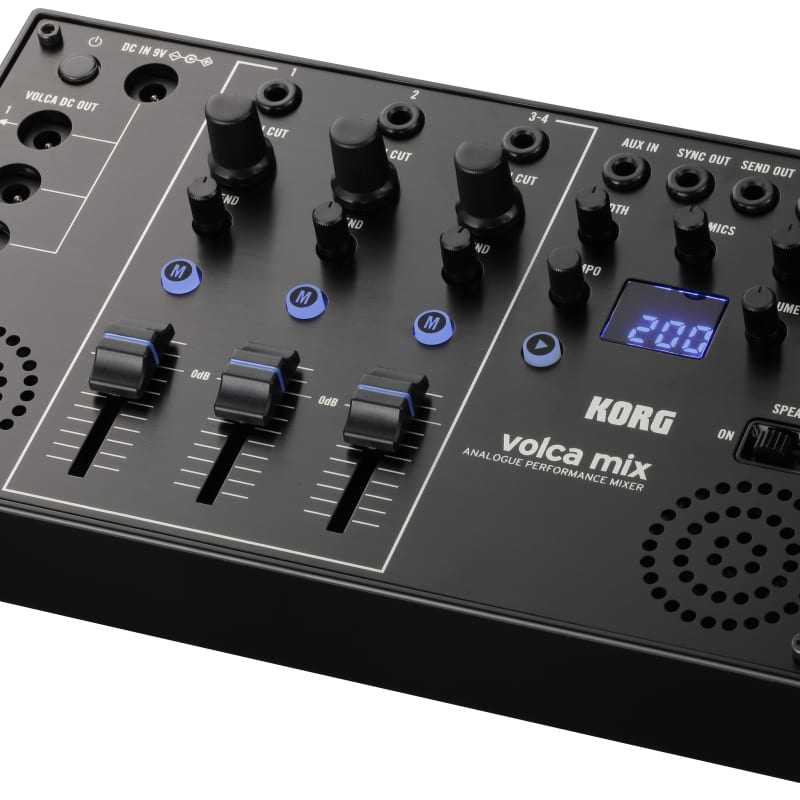 2018 - Present Korg Volca Mix 4-Channel Performance Mixer Black - New Korg        Analog