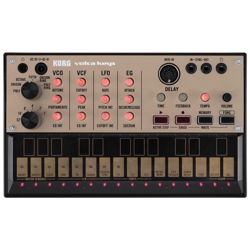 Korg Volca Keys Analog Loop Synthesizer - New Korg     Midi   Analog     Synth