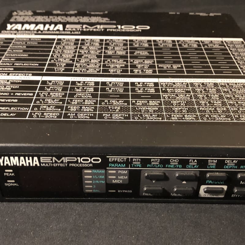 1990s Yamaha EMP100 Black - Used Yamaha      Vintage
