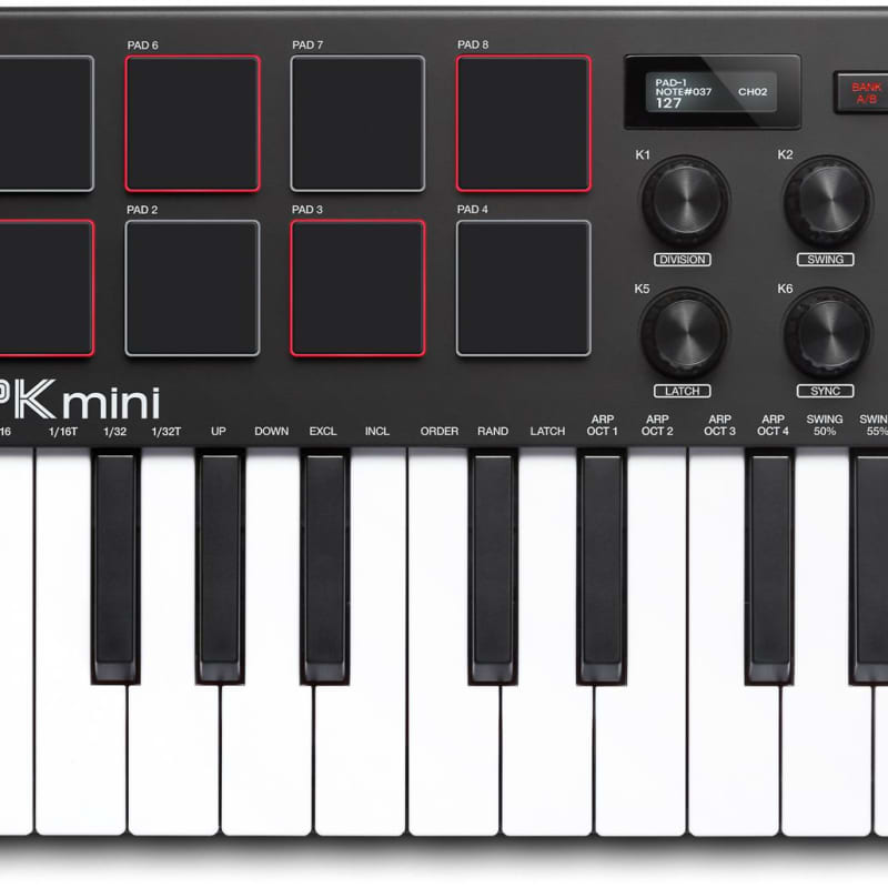 2020 Akai MPKMINI3 - new Akai MPC       MIDI Controllers       Synth