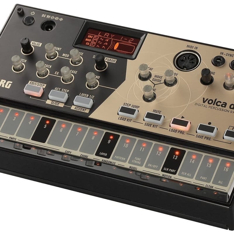 2019 Korg Volca Drum Black - new Korg               Synth